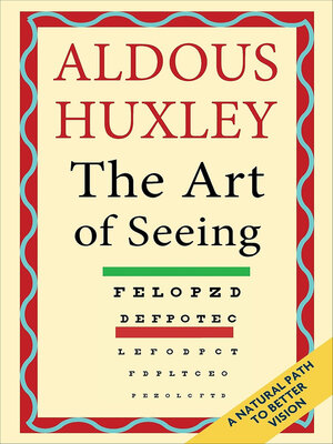 cover image of The Art of Seeing